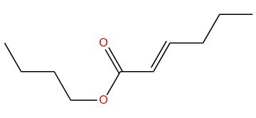 Butyl (E)-2-hexenoate